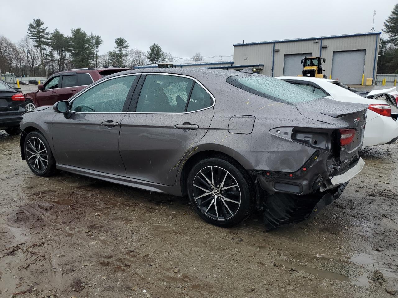 2021 Toyota Camry VIN 4T1G11AK8MU486195 Copart auction photo, rear end / front end damage thumbnail 2