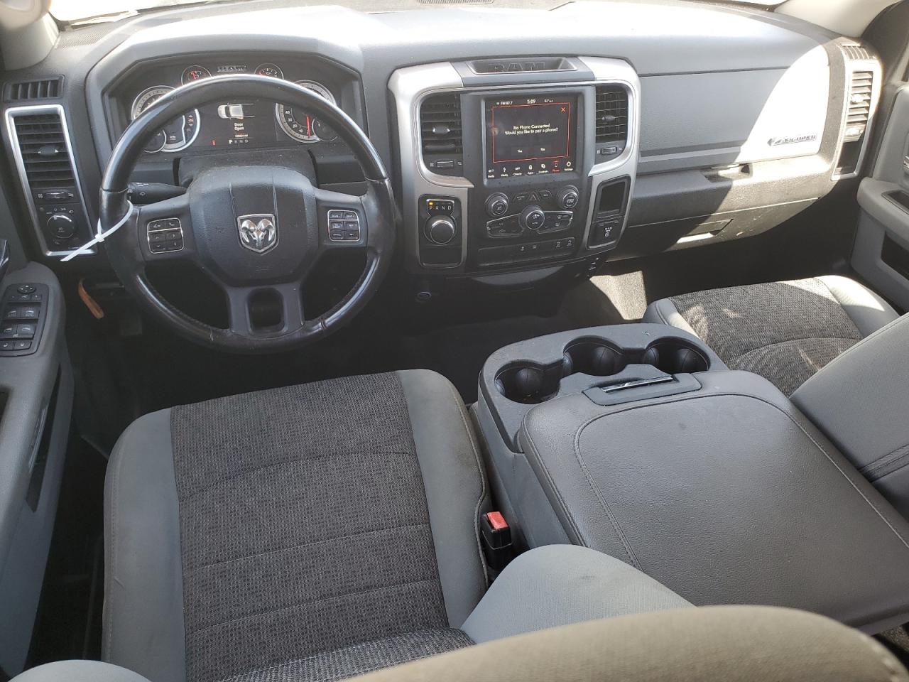 2019 RAM 1500 VIN 1C6RR6TT4KS657534 Copart auction photo, water/flood damage thumbnail 8