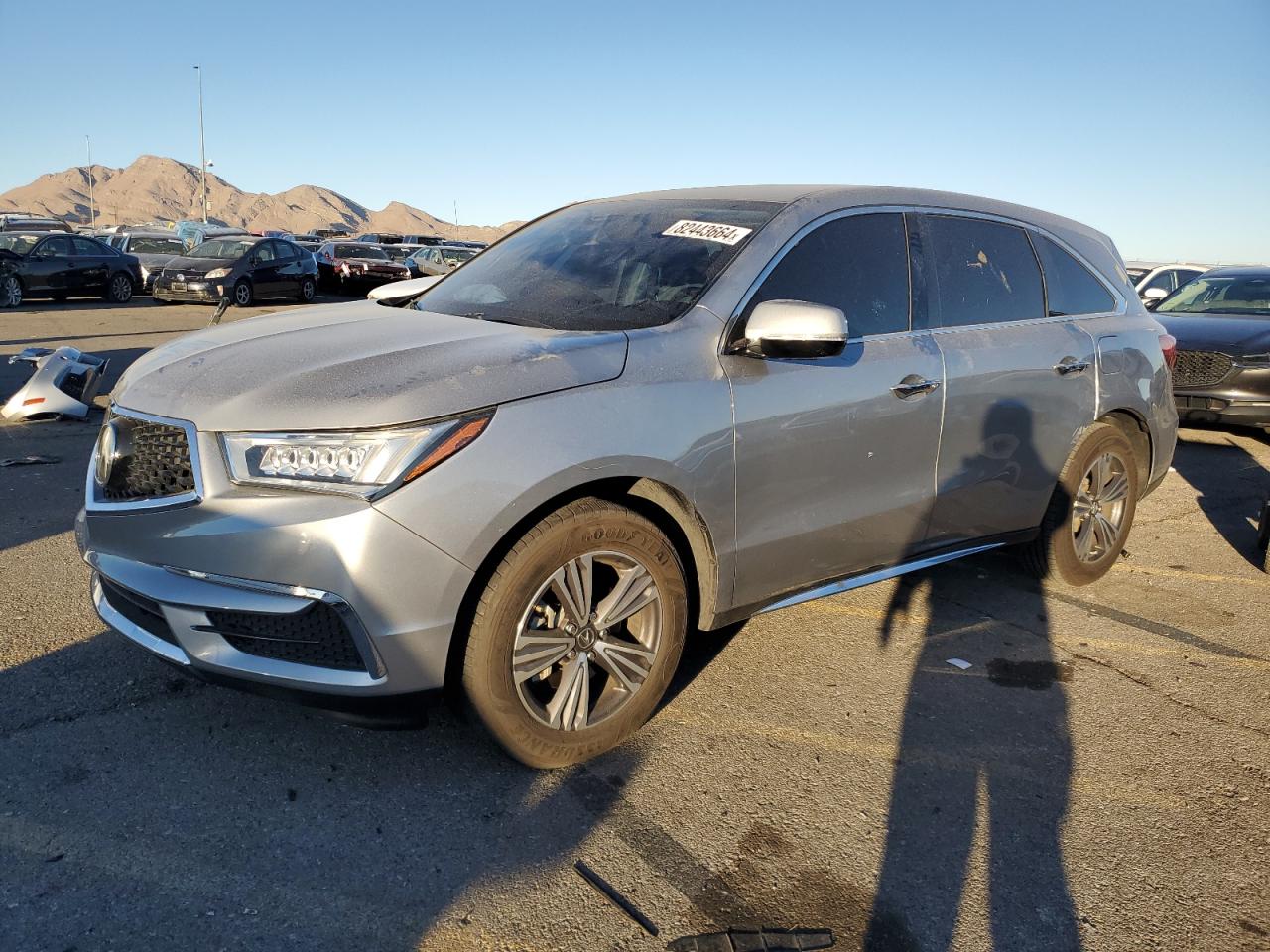 2018 Acura MDX VIN 5J8YD3H39JL008896