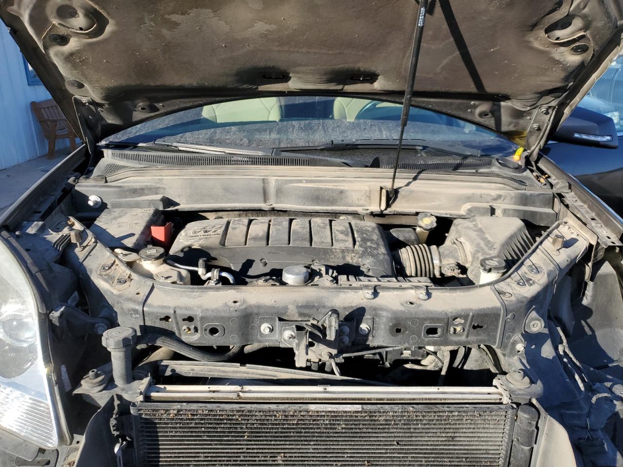 2011 GMC Acadia VIN 1GKKRRED2BJ141460 Copart auction photo, front end damage thumbnail 12