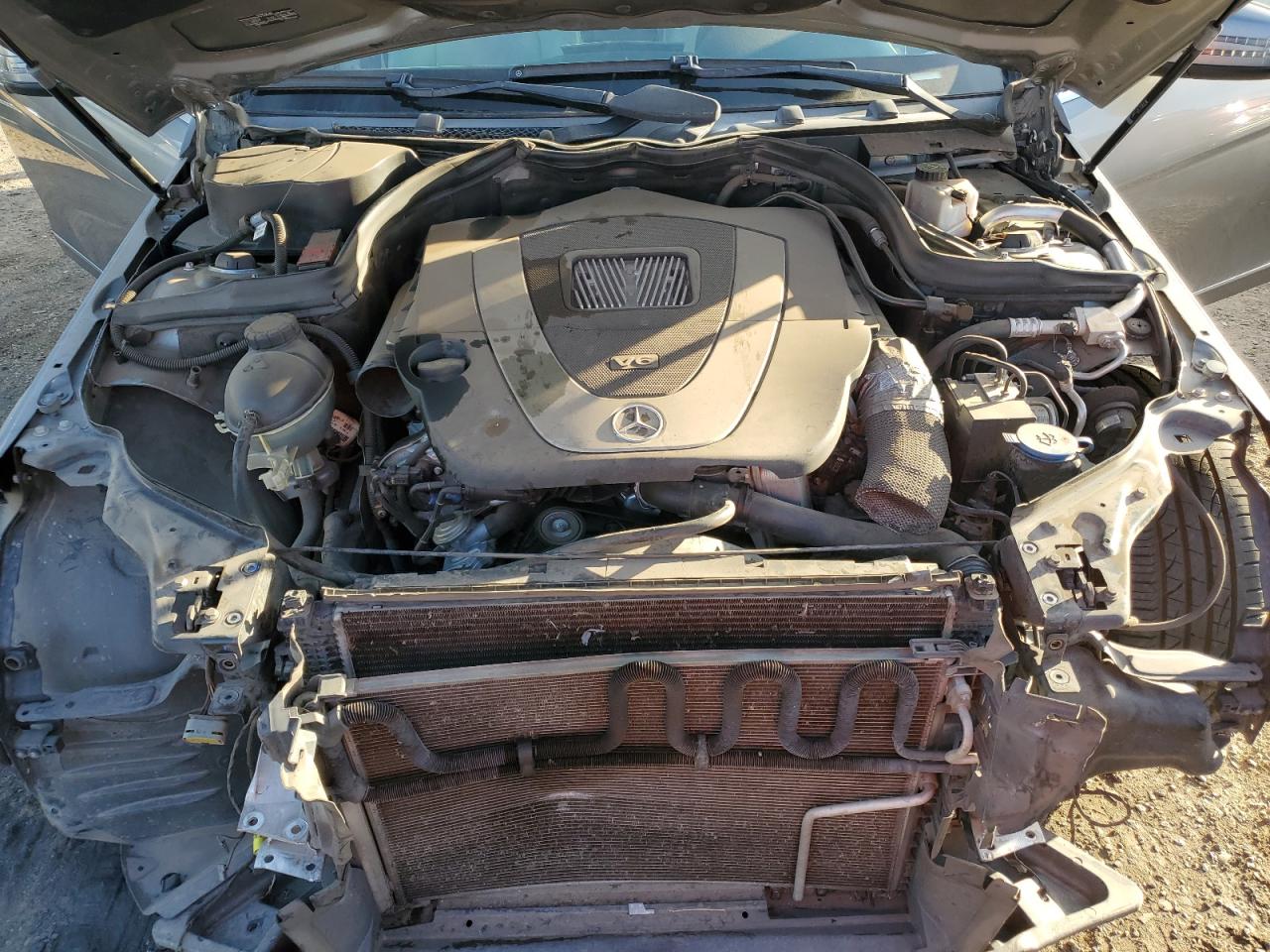 2011 Mercedes-Benz C-klasse VIN WDDGF5EB5BR177149 Copart auction photo, front end damage thumbnail 11