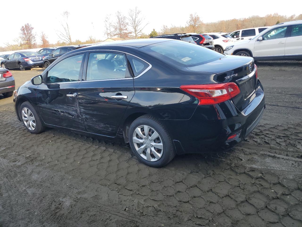 2016 Nissan Sentra VIN 3N1AB7AP5GL682991 Copart auction photo, side damage thumbnail 2