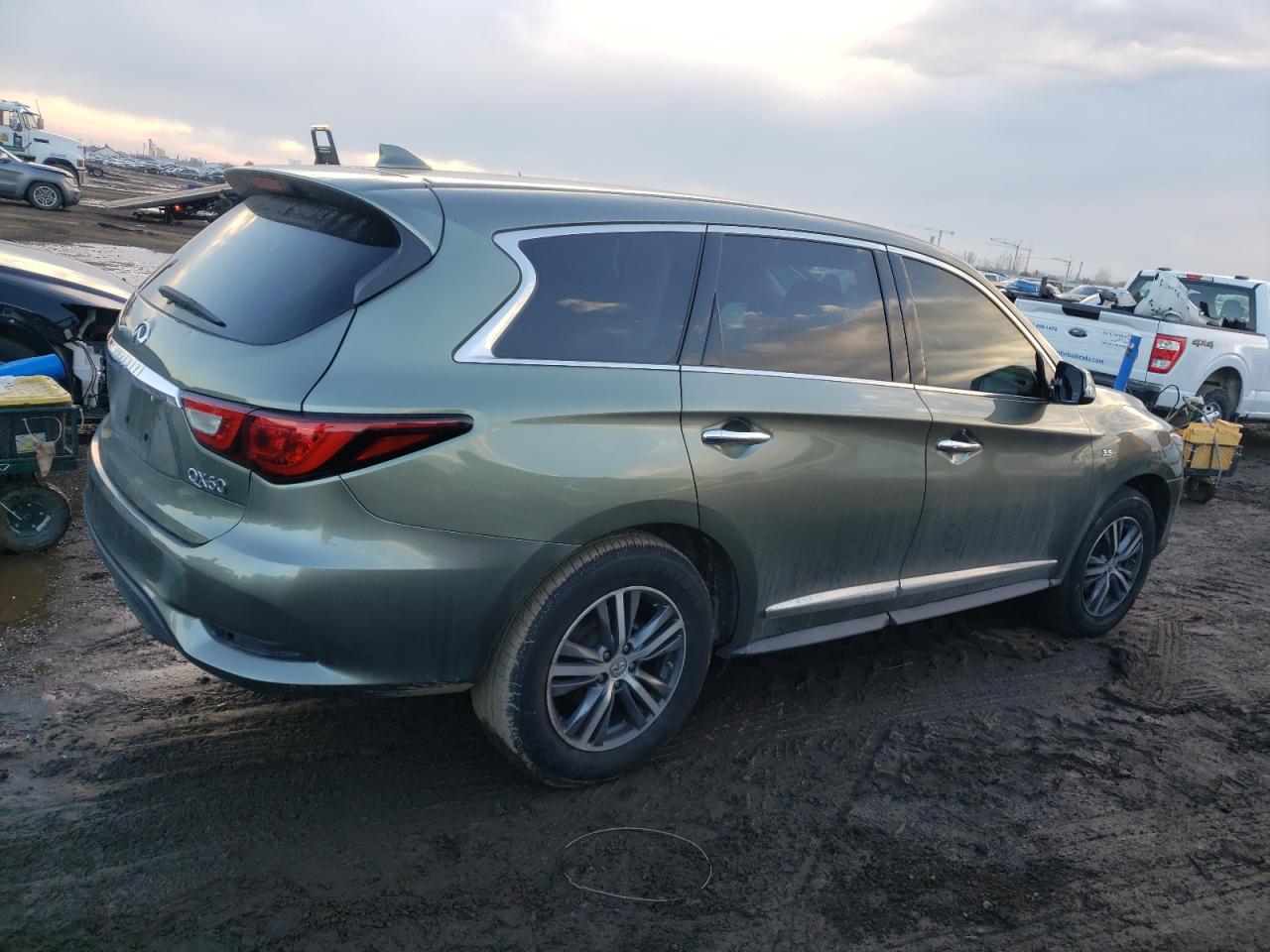 2016 Infiniti QX60 VIN 5N1AL0MN3GC515855 Copart auction photo, rear end damage thumbnail 3