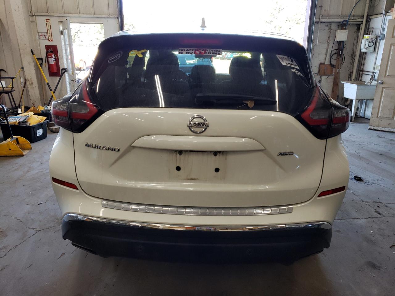 2021 Nissan Murano VIN 5N1AZ2AS3MC113897 Copart auction photo, front end / side damage thumbnail 6