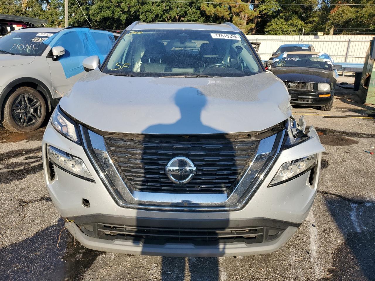 2021 Nissan Rogue VIN 5N1AT3BA9MC824808 Copart auction photo, rollover damage thumbnail 5