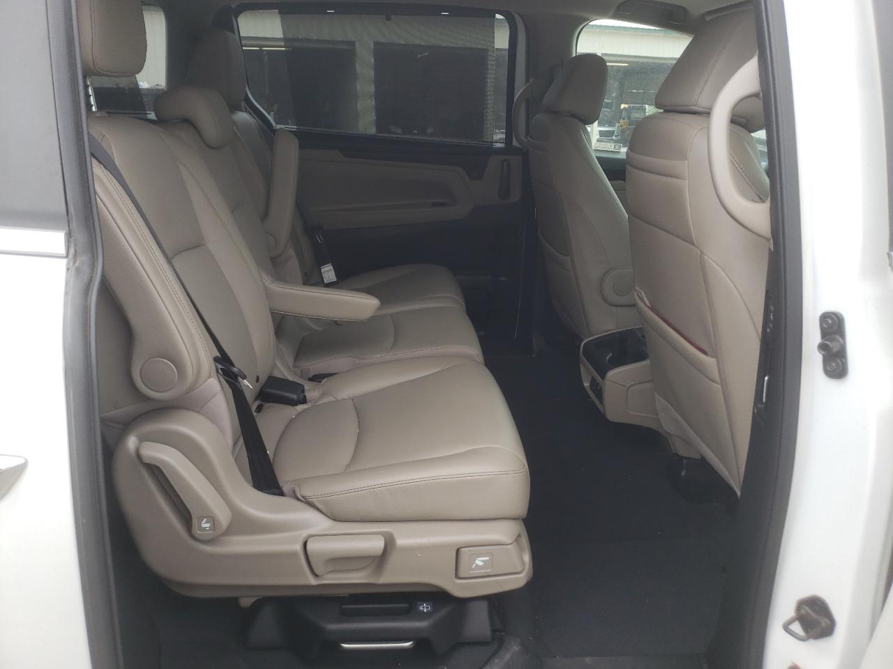 2021 Honda Odyssey VIN 5FNRL6H86MB018943 Copart auction photo, front end / side damage thumbnail 11