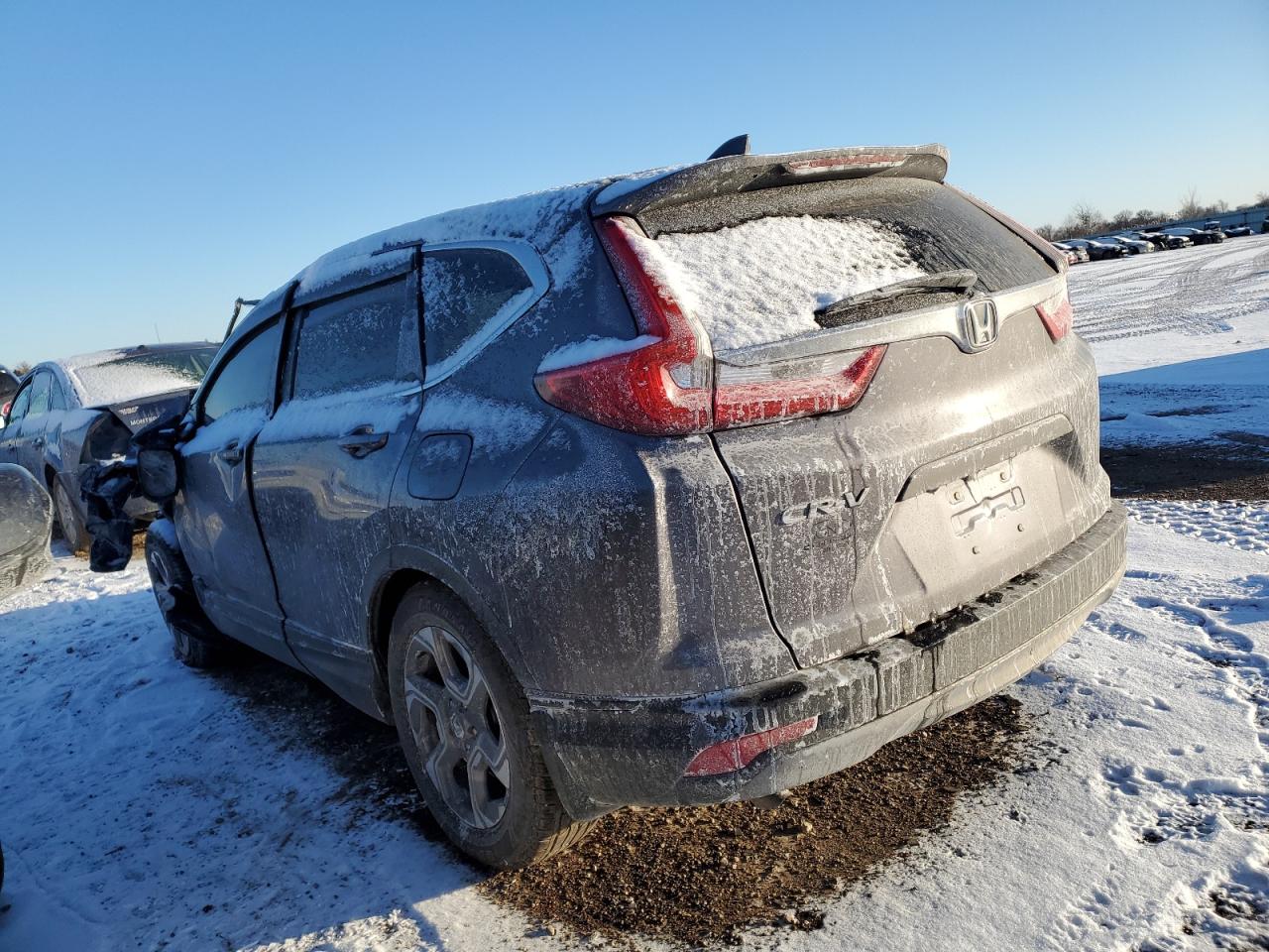 2018 Honda CR-V VIN 7FARW1H87JE008013 Copart auction photo, all over damage thumbnail 2