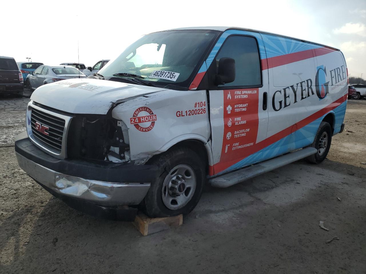 2017 GMC Savana VIN 1GTW7AFF1H1915730