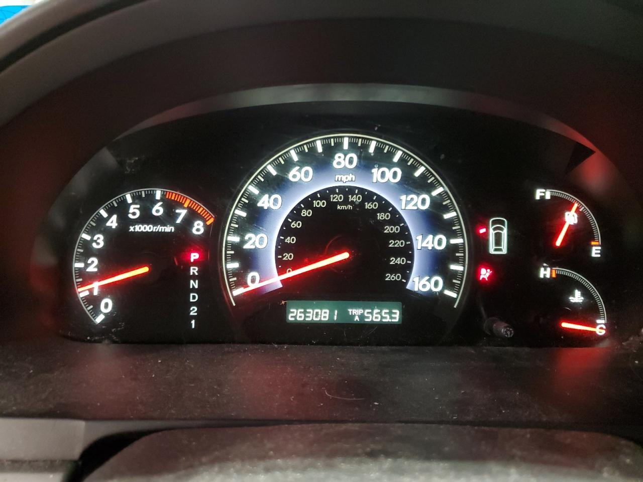 2006 Honda Odyssey VIN 5FNRL38706B071792 Copart auction photo, front end / side damage thumbnail 9