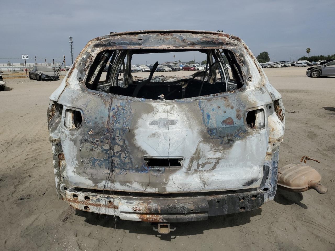 2012 Chevrolet Traverse VIN 1GNKVGED1CJ211258 Copart auction photo, burn damage thumbnail 6