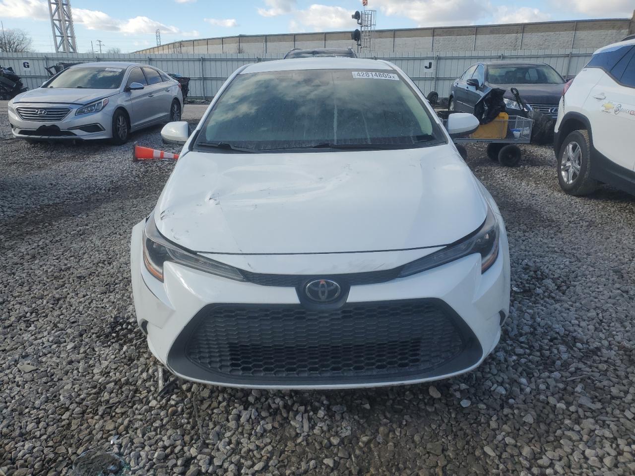 2021 Toyota Corolla VIN 5YFEPMAE9MP218209 Copart auction photo, all over damage thumbnail 5