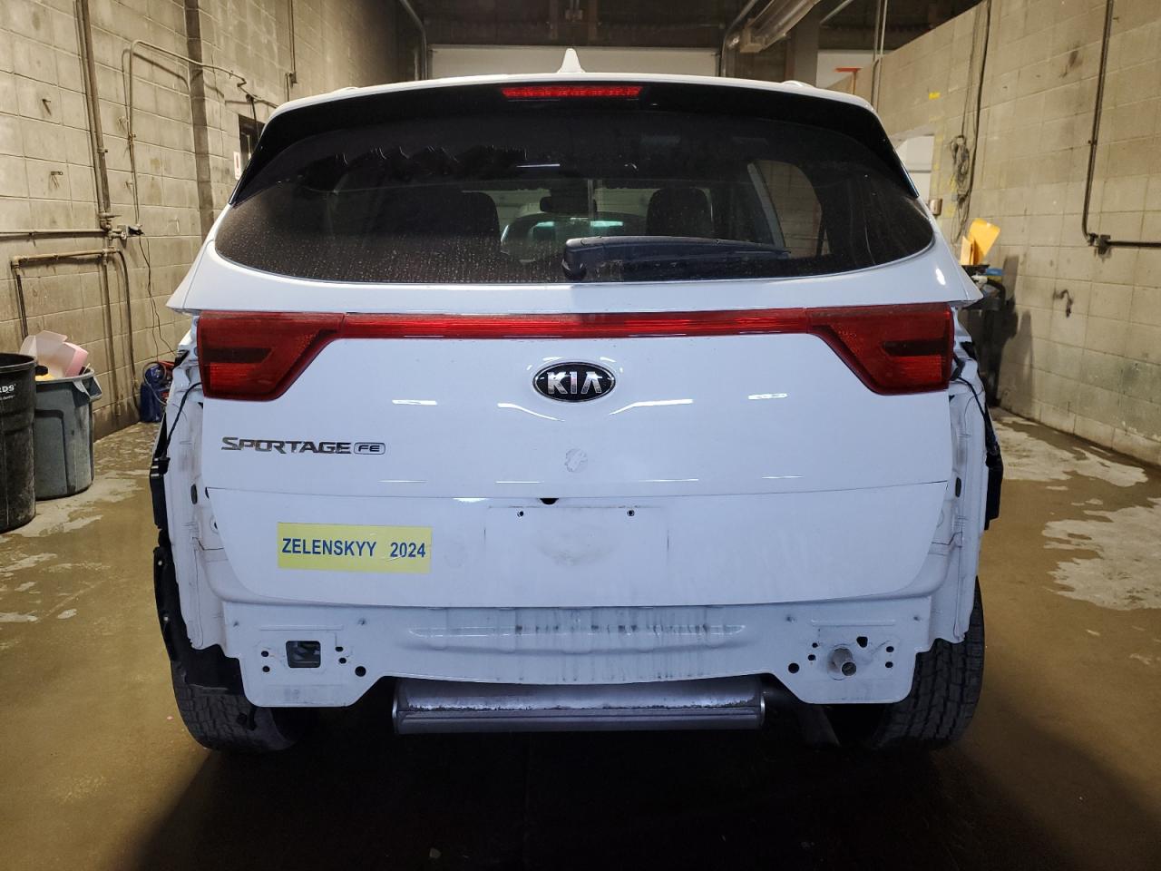 2019 KIA Sportage VIN KNDPM3AC7K7547869 Copart auction photo, side / rear end damage thumbnail 6