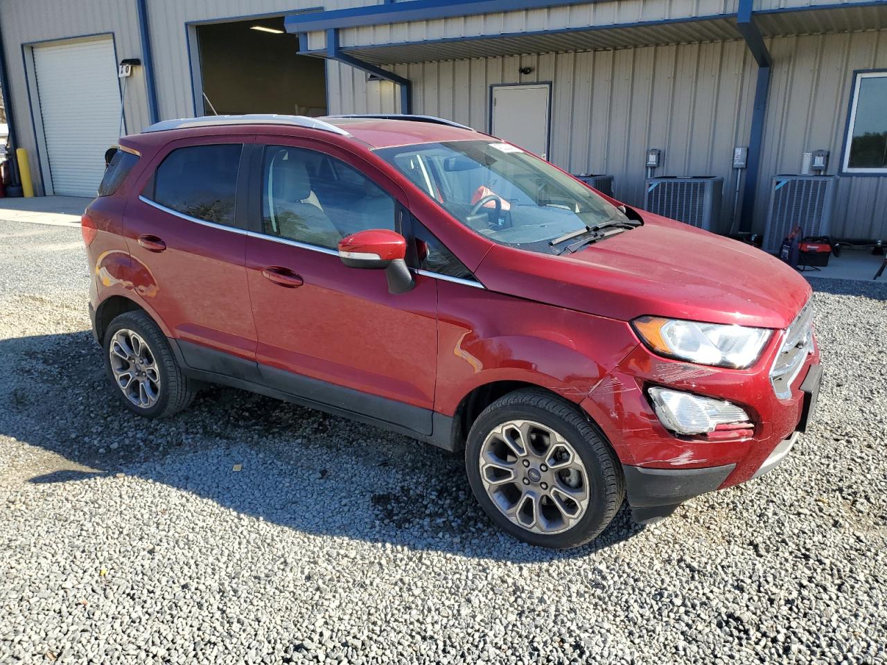 2018 Ford EcoSport VIN MAJ6P1WL5JC204456 Copart auction photo, all over damage thumbnail 4