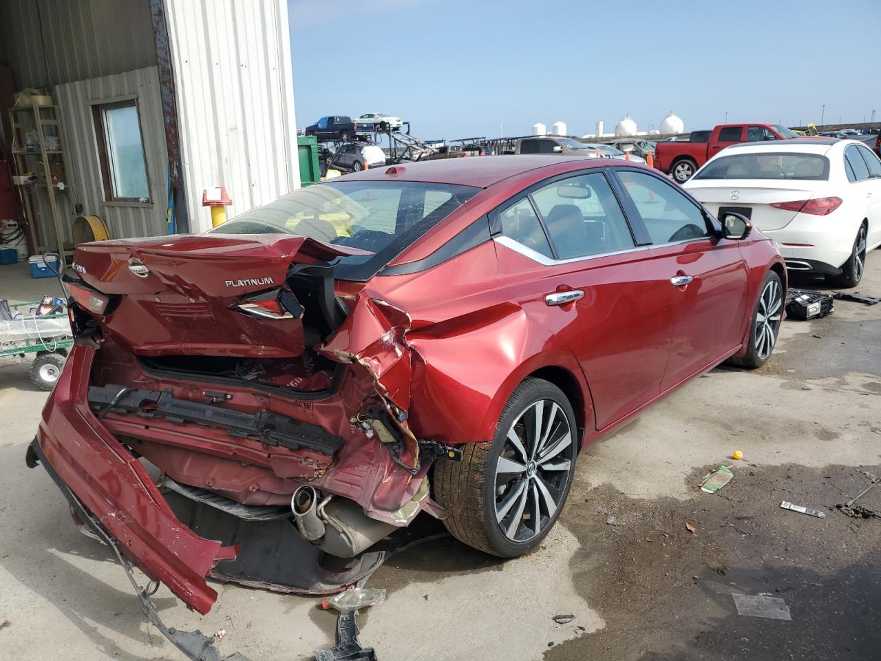 2019 Nissan Altima VIN 1N4BL4FV4KC109854 Copart auction photo, rear end damage thumbnail 3