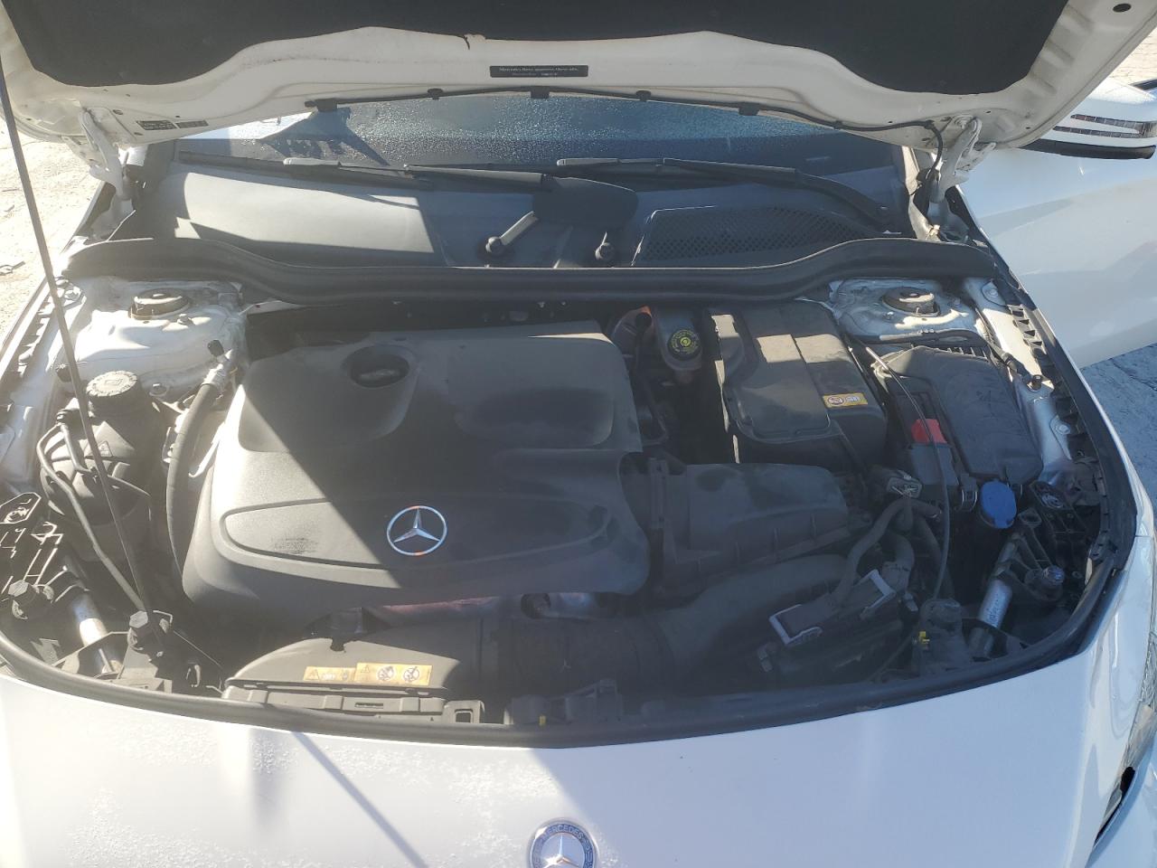2015 Mercedes-Benz CLA-klasse VIN WDDSJ4EB6FN164975 Copart auction photo, front end / undercarriage damage thumbnail 12