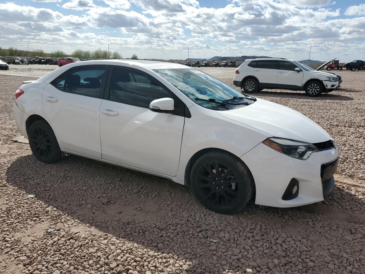 2016 Toyota Corolla VIN 2T1BURHE5GC482465 Copart auction photo, rear end damage thumbnail 4