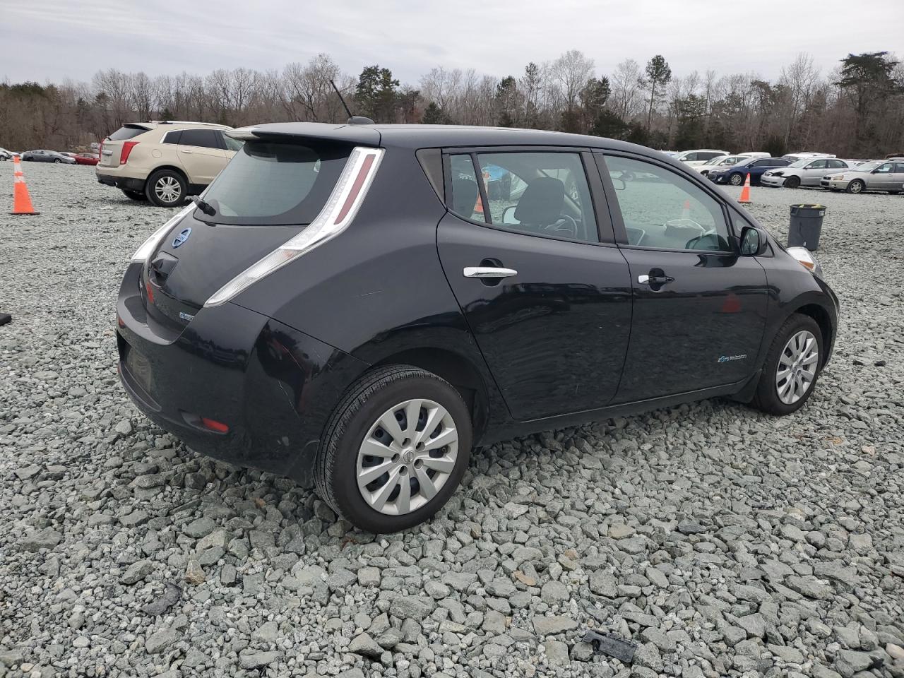 2015 Nissan Leaf VIN 1N4AZ0CP9FC322927 Copart auction photo, front end damage thumbnail 3