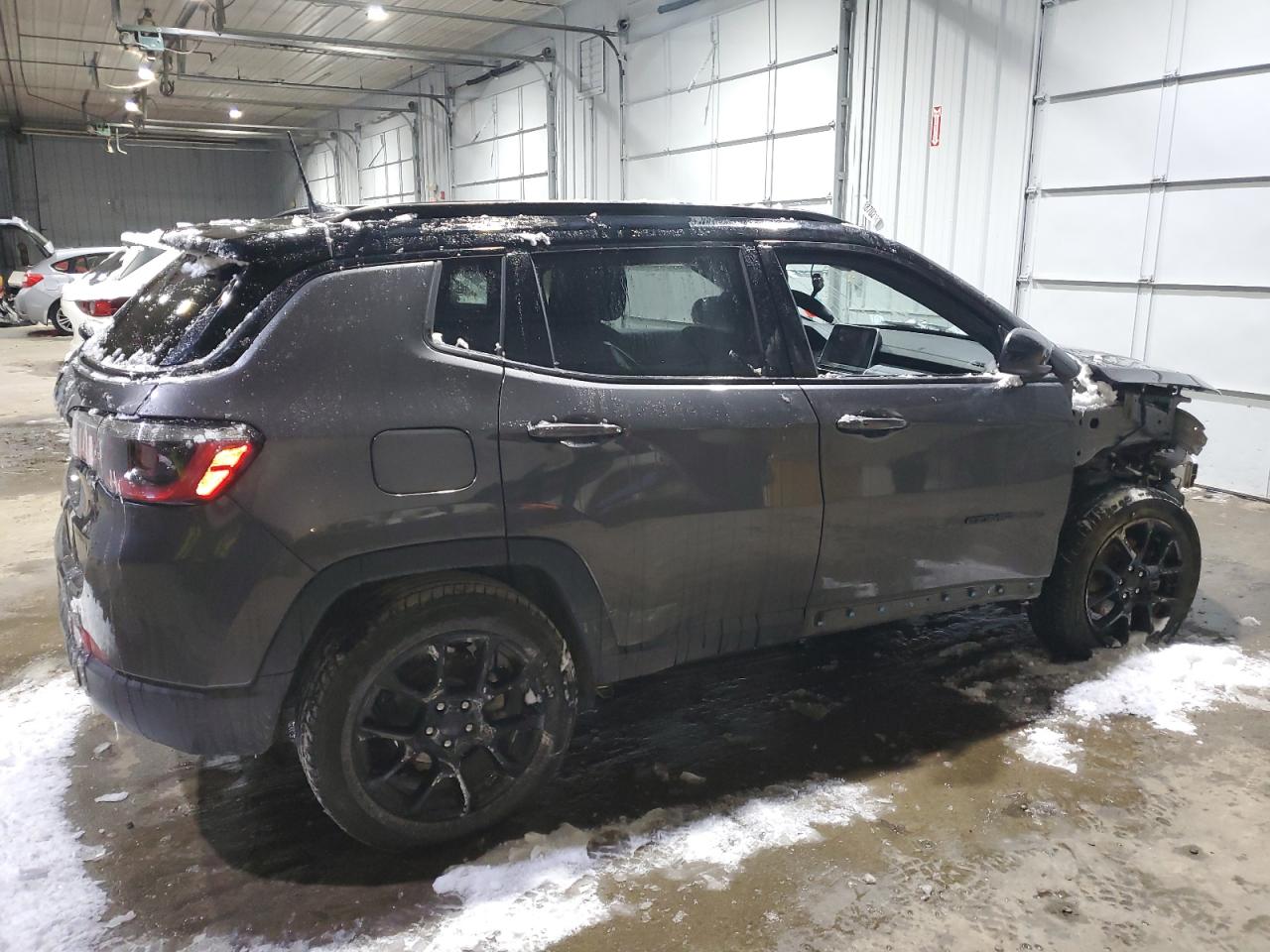 2022 Jeep Compass VIN 3C4NJDBBXNT171454 Copart auction photo, front end damage thumbnail 3