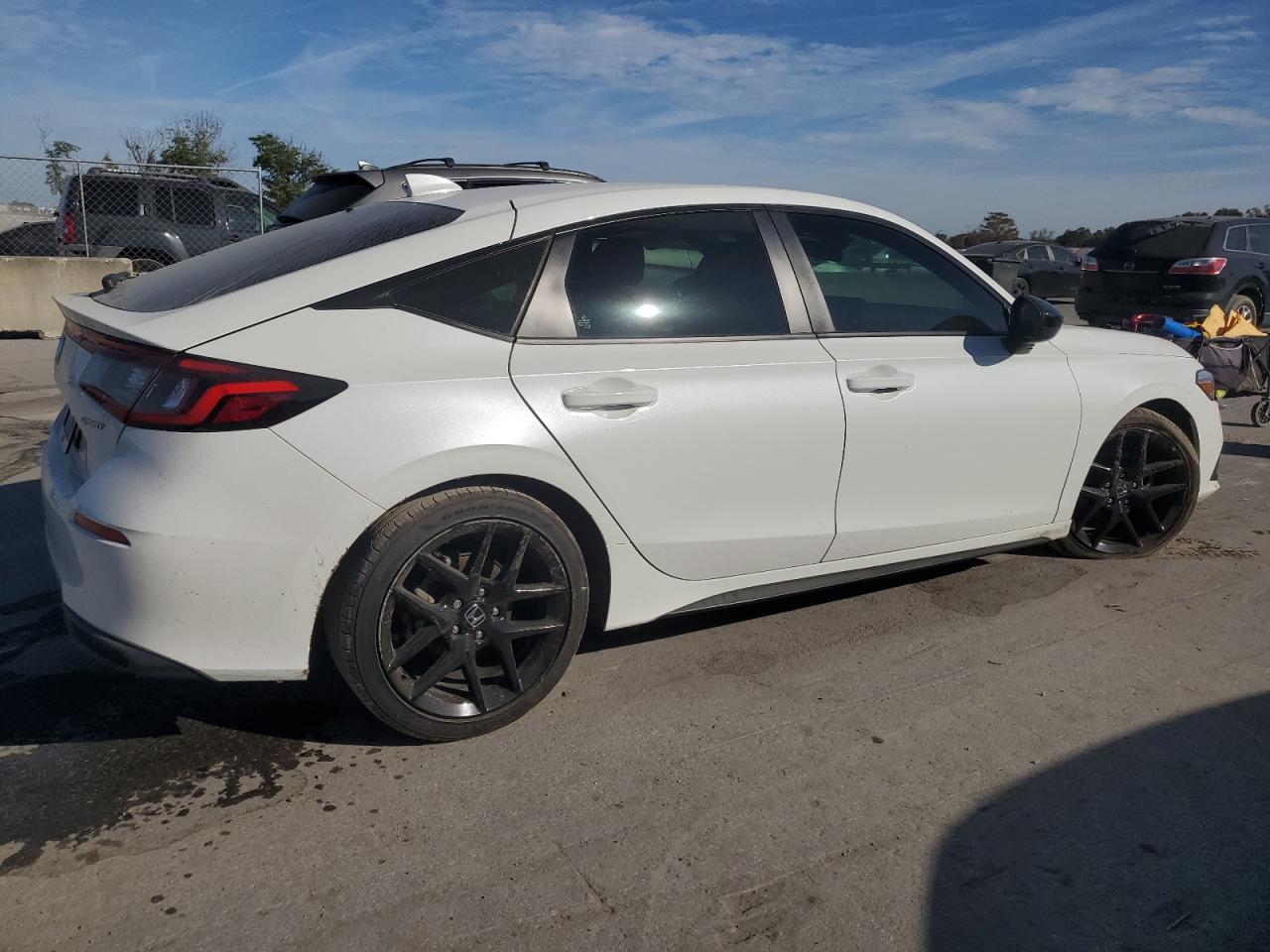 2024 Honda Civic VIN 19XFL2H85RE018649 Copart auction photo, side / front end damage thumbnail 3