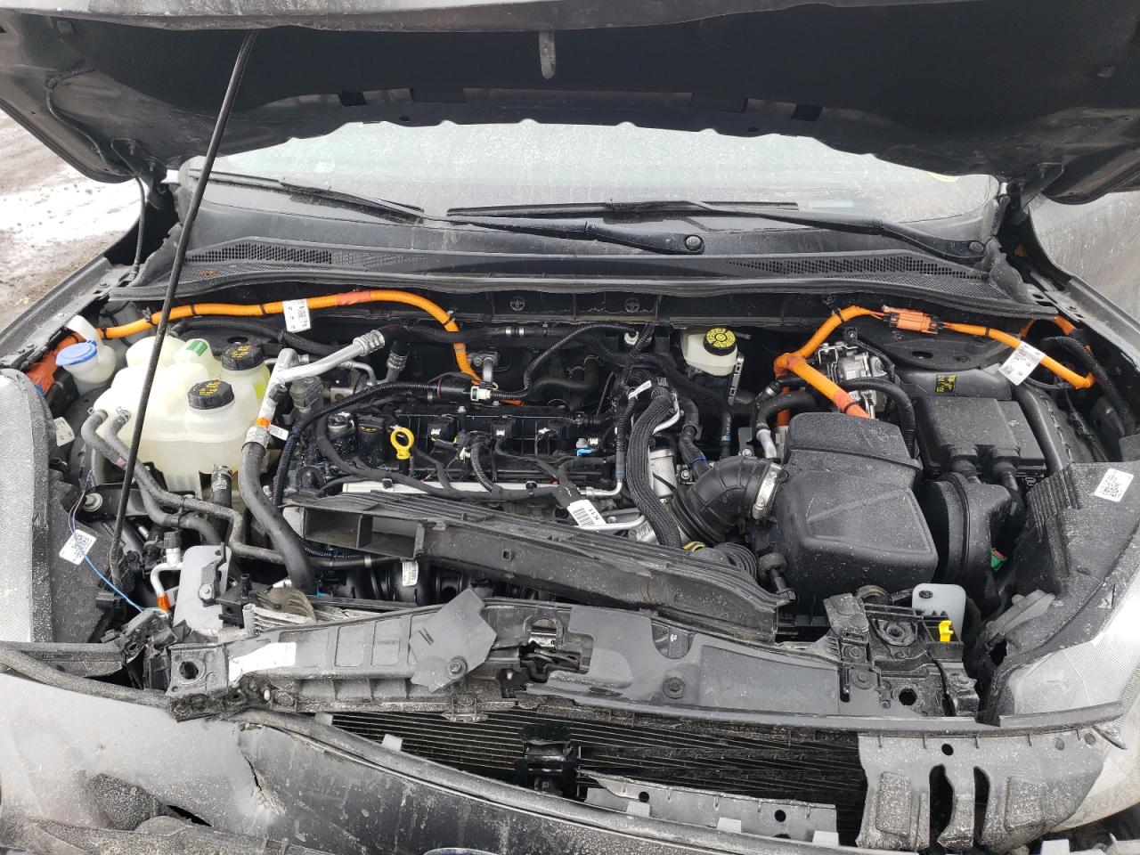 2022 Ford Escape VIN 1FMCU0EZ0NUA23430 Copart auction photo, front end damage thumbnail 14