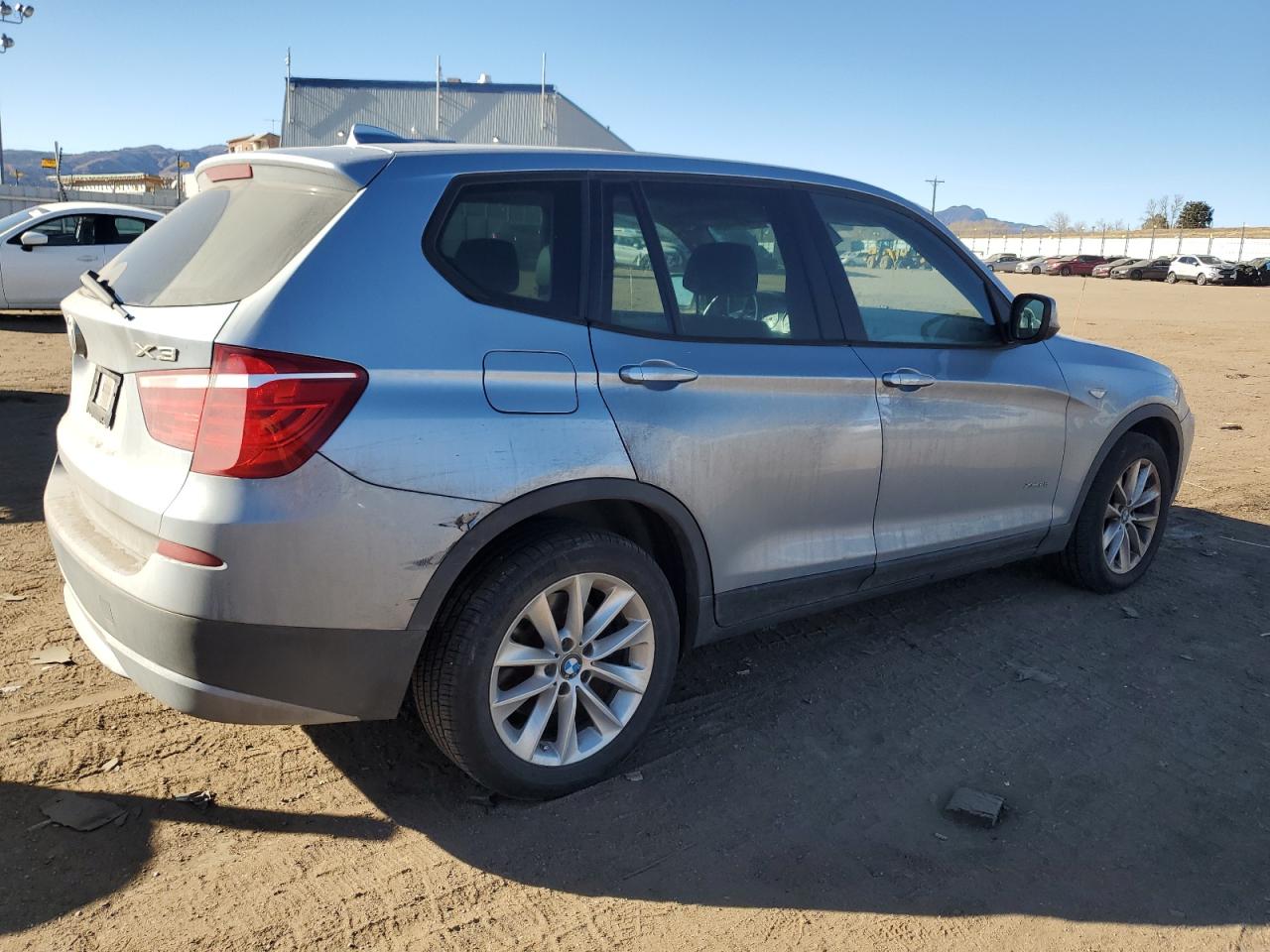 2014 BMW X3 VIN 5UXWX9C52E0D13139 Copart auction photo, front end damage thumbnail 3