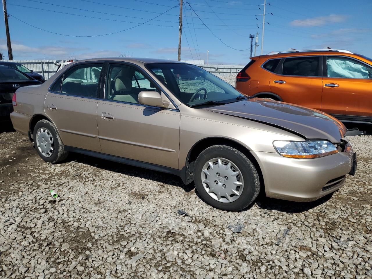 2002 Honda Accord VIN 1HGCG56452A119452 Copart auction photo, front end damage thumbnail 4