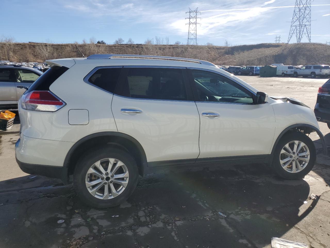 2016 Nissan Rogue VIN KNMAT2MTXGP681801 Copart auction photo, front end / hail damage thumbnail 3