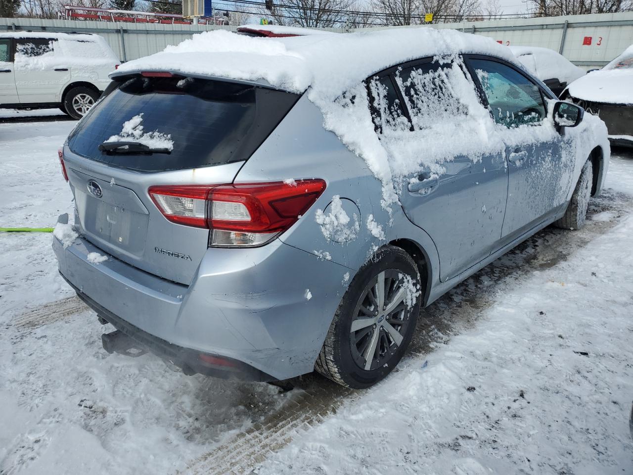 2018 Subaru Impreza VIN 4S3GTAB61J3727919 Copart auction photo, rear end / front end damage thumbnail 3