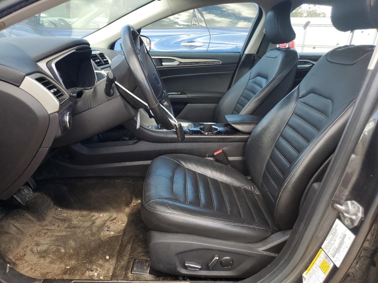 2016 Ford Fusion VIN 3FA6P0PU8GR384608 Copart auction photo, rear end damage thumbnail 7