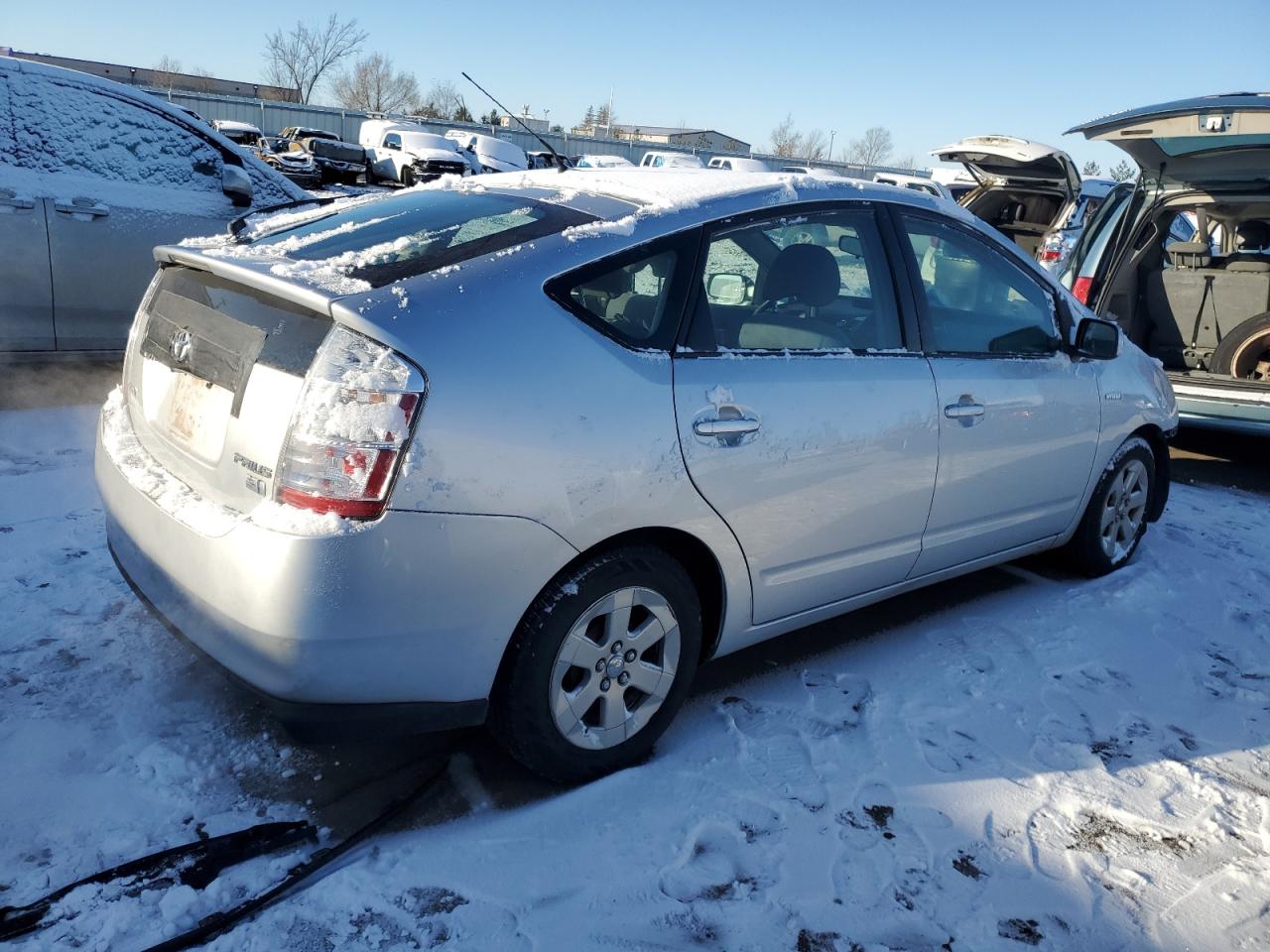 2007 Toyota Prius VIN JTDKB20U977563809 Copart auction photo, front end damage thumbnail 3