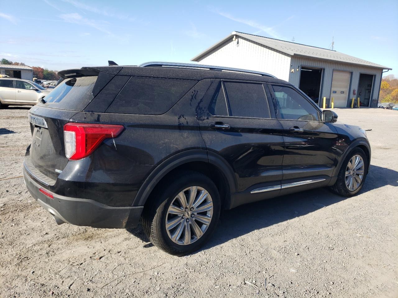 2020 Ford Explorer VIN 1FMSK8FH8LGB18089 Copart auction photo, front end / undercarriage damage thumbnail 3