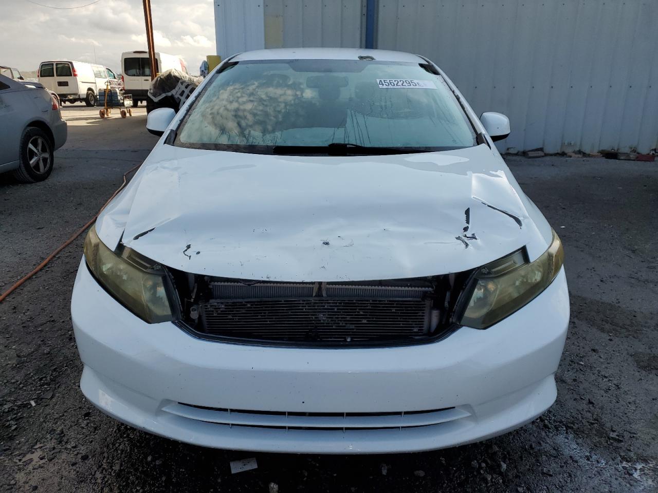 2012 Honda Civic VIN 19XFB2F50CE087834 Copart auction photo, front end damage thumbnail 5