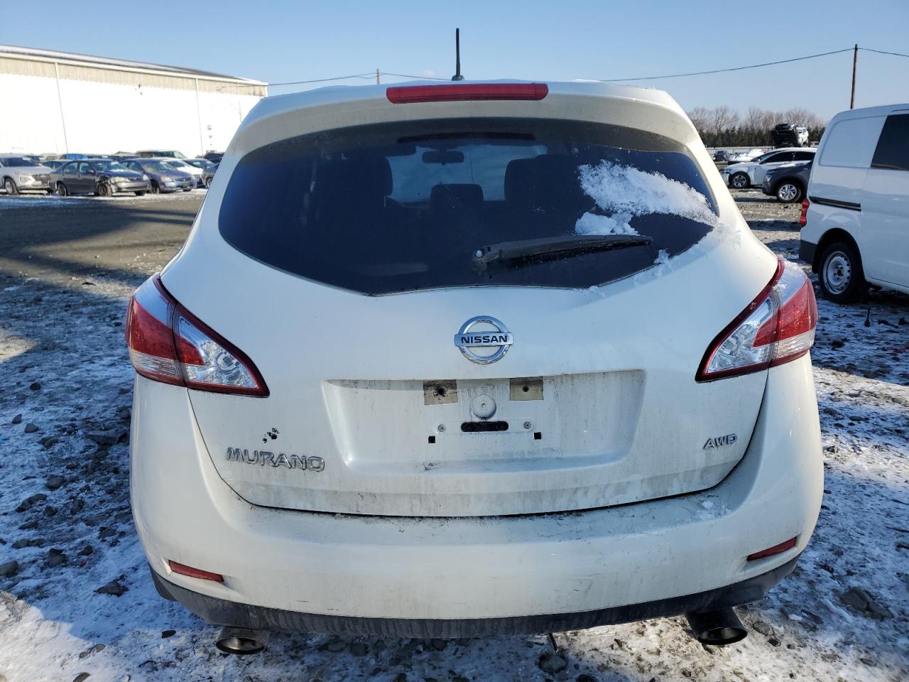 2012 Nissan Murano VIN JN8AZ1MW8CW218529 Copart auction photo, front end damage thumbnail 6