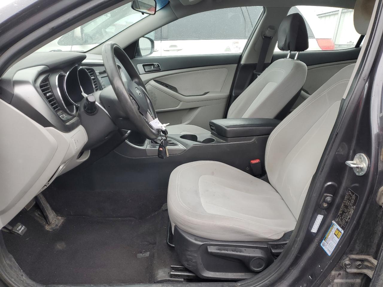 2011 KIA Optima VIN KNAGM4A74B5110218 Copart auction photo, front end damage thumbnail 7