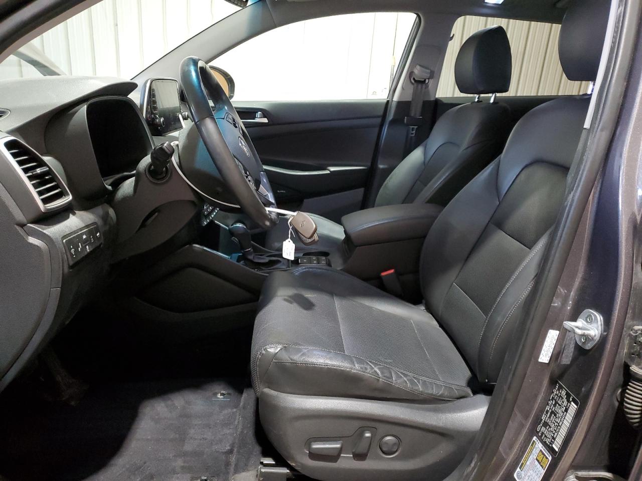2021 Hyundai Tucson VIN KM8J3CAL9MU364594 Copart auction photo, front end / side damage thumbnail 7