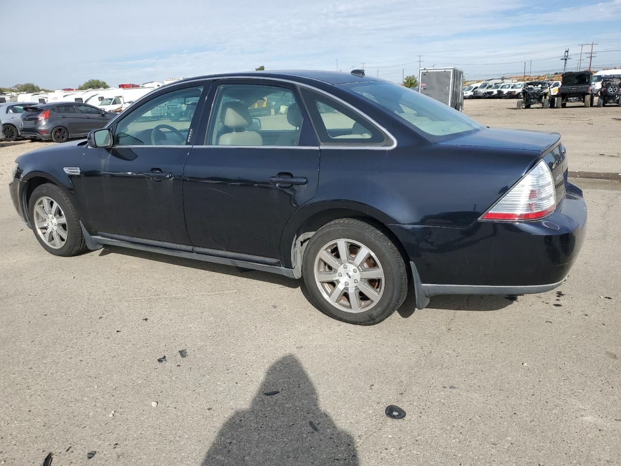 2008 Ford Taurus VIN 1FAHP24W48G162649 Copart auction photo, side damage thumbnail 2
