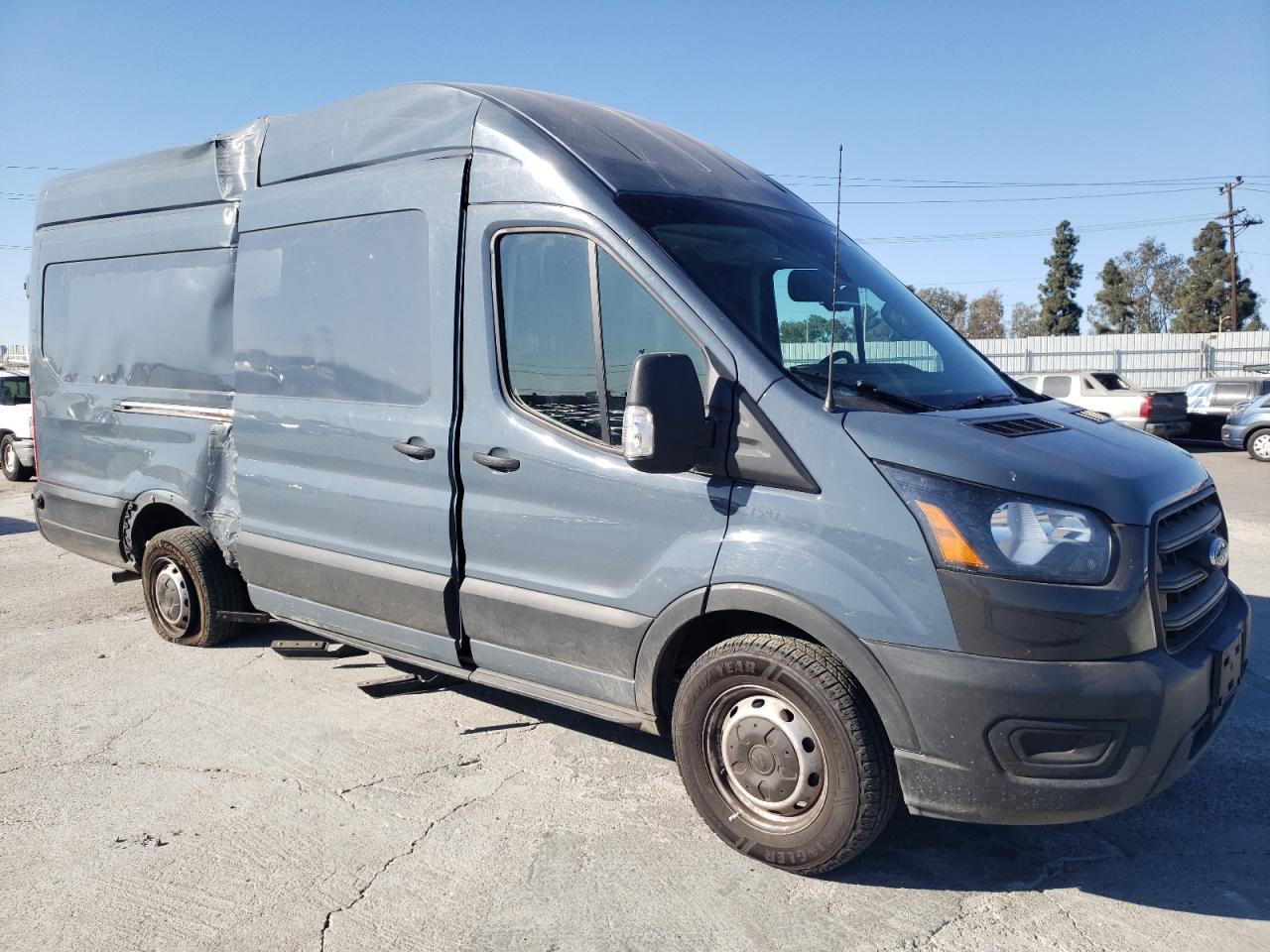 2020 Ford Transit VIN 1FTBR3X88LKA18699 Copart auction photo, all over damage thumbnail 4