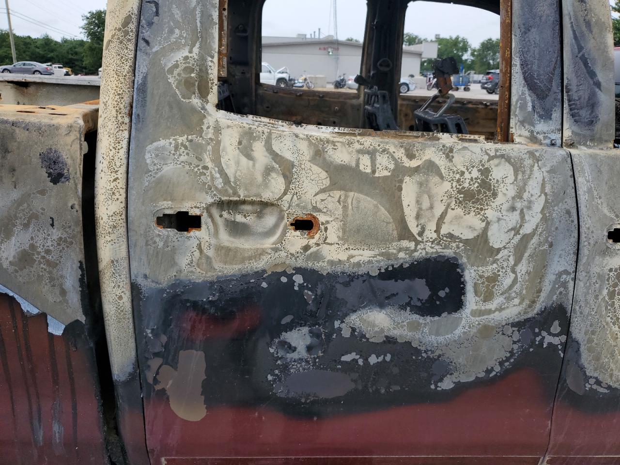 2014 GMC Sierra VIN 1GTV2VEC2EZ203927 Copart auction photo, burn damage thumbnail 10