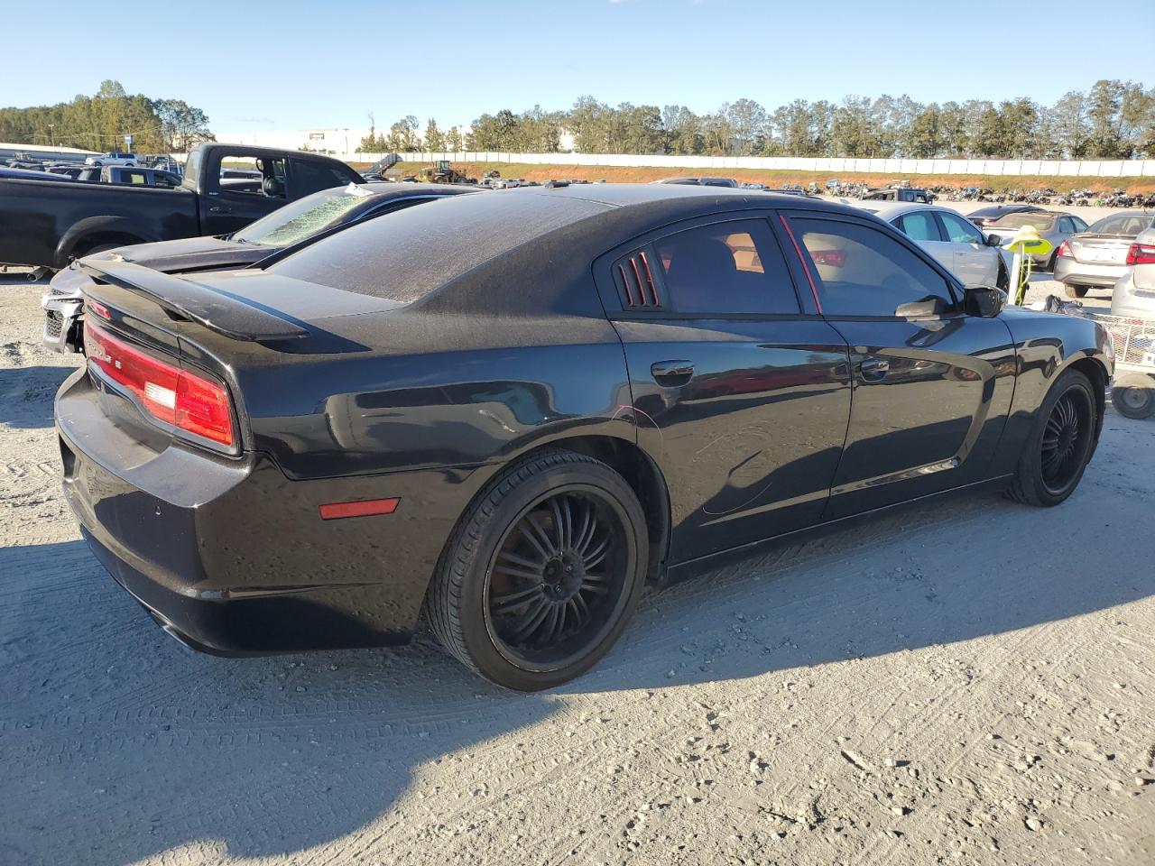 2014 Dodge Charger VIN 2C3CDXHG1EH254254 Copart auction photo, front end / minor dent/scratches damage thumbnail 3