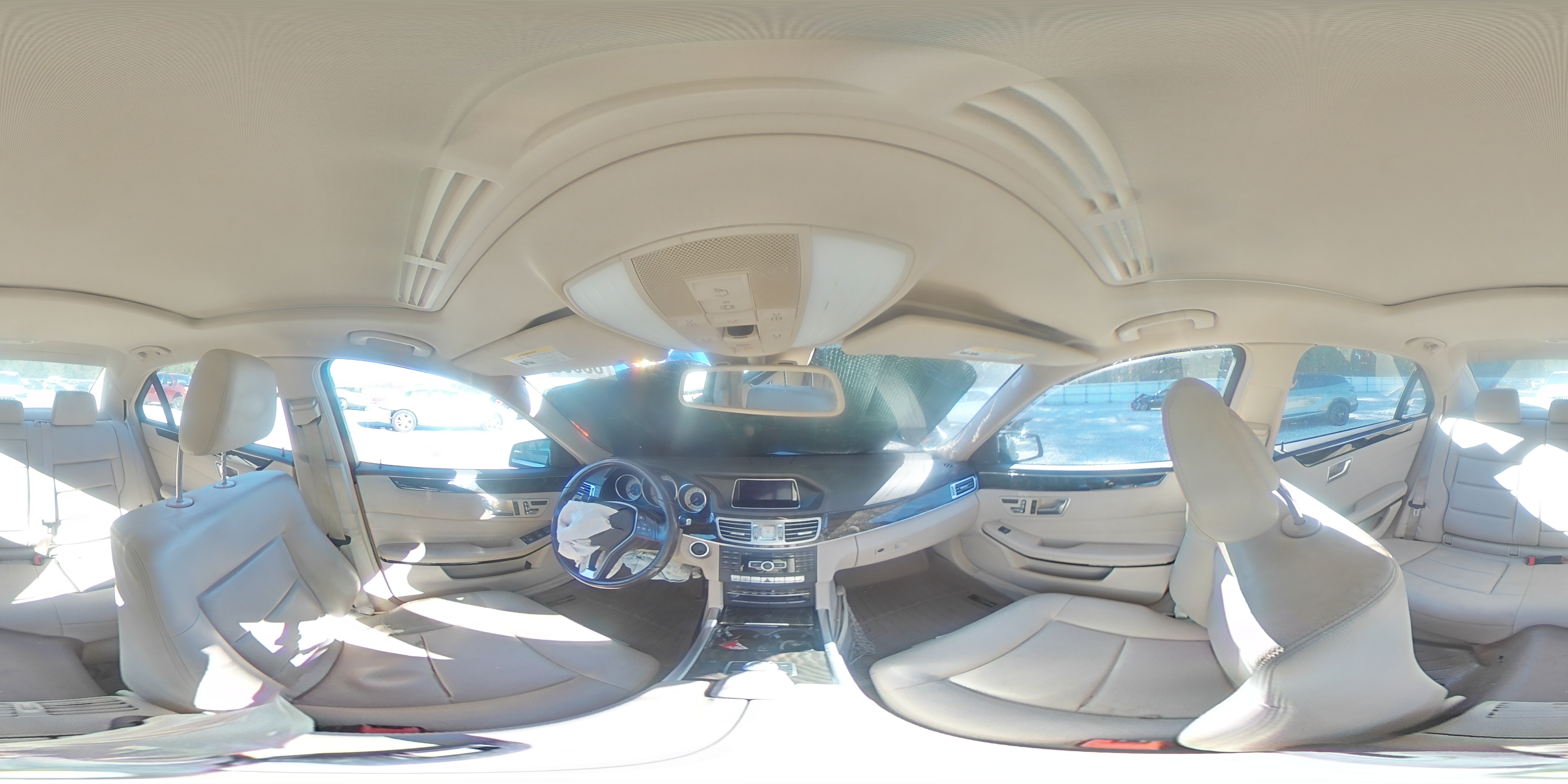 2015 Mercedes-Benz E-klasse VIN WDDHF5KB1FB105274 Copart auction photo, front end damage thumbnail 12