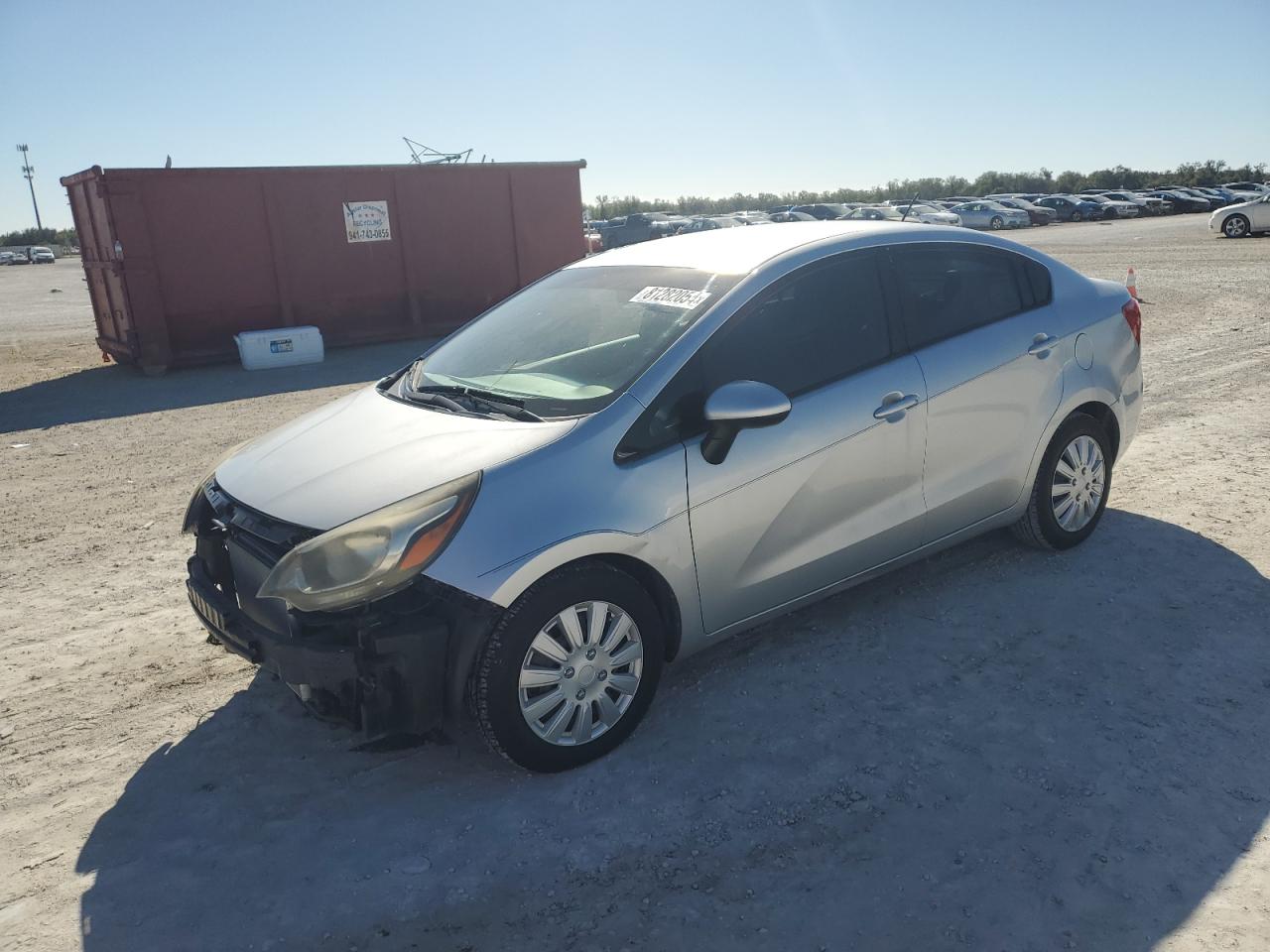 2013 KIA Rio VIN KNADN4A33D6295761