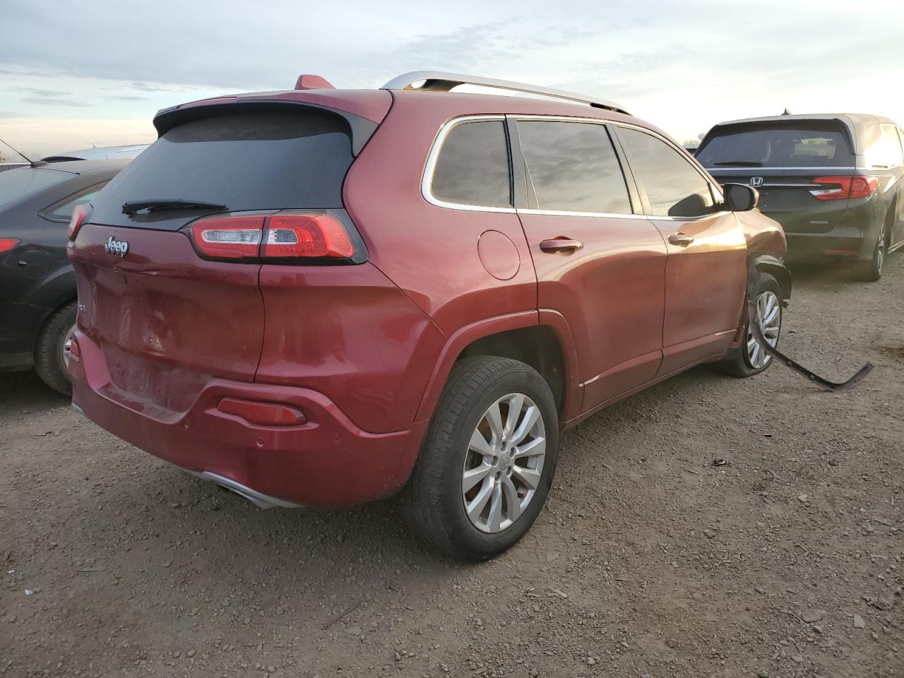 2017 Jeep Cherokee VIN 1C4PJMJS2HW580993 Copart auction photo, front end damage thumbnail 3