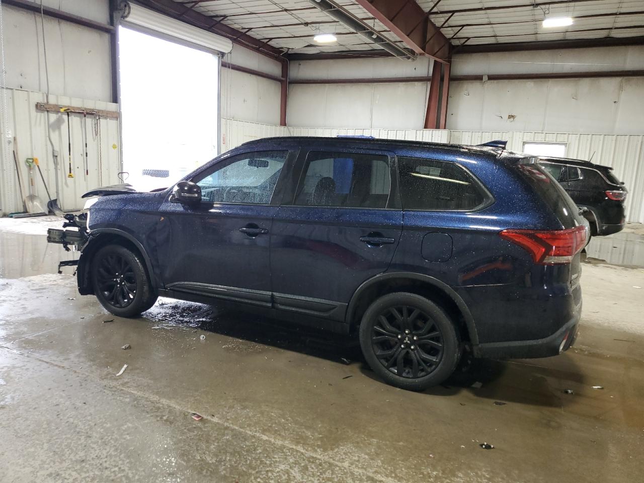 2019 Mitsubishi Outlander VIN JA4AZ3A34KZ053359 Copart auction photo, front end / side damage thumbnail 2