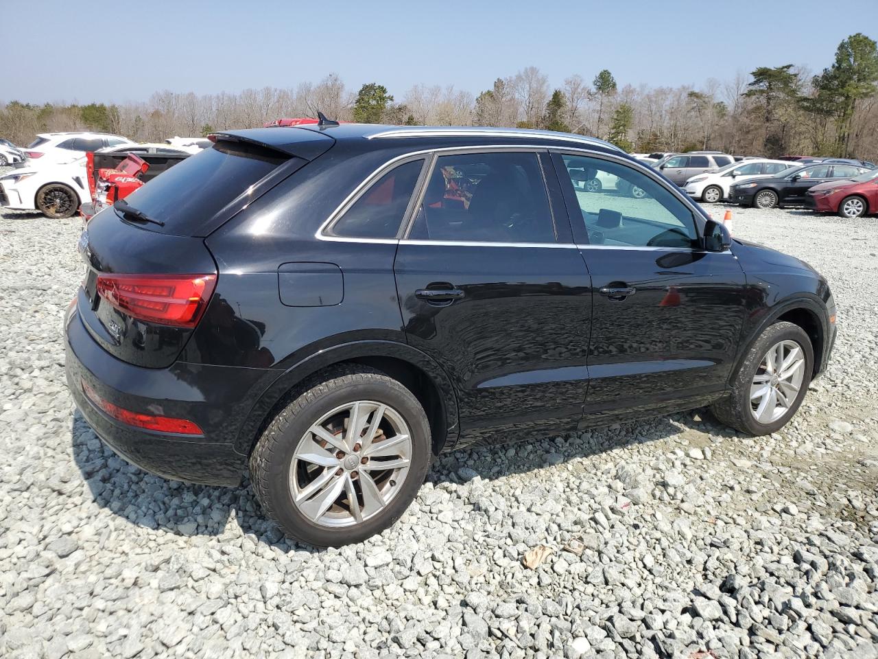 2016 Audi Q3 VIN WA1EFCFS2GR006655 Copart auction photo, rear end / minor dent/scratches damage thumbnail 3