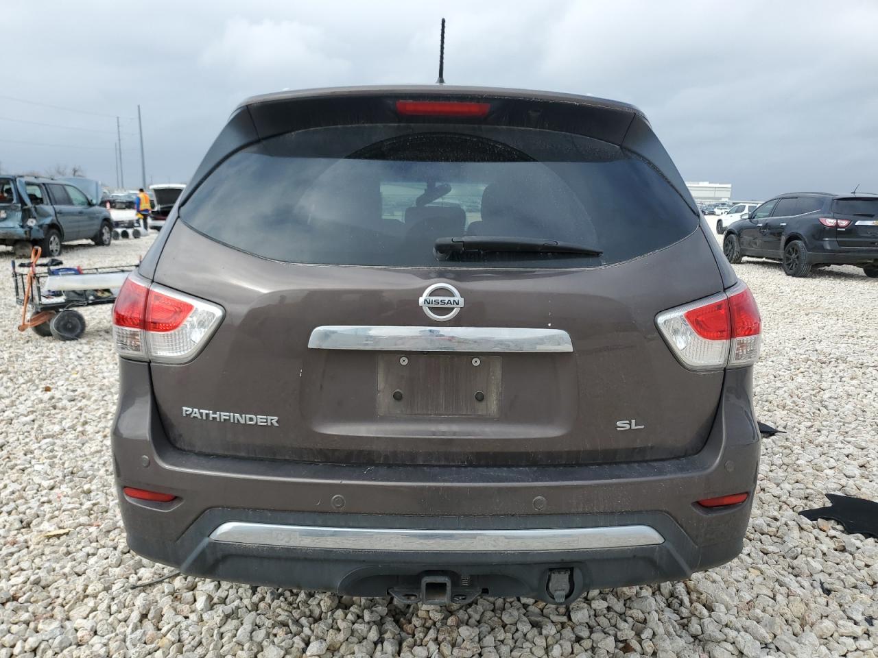 2015 Nissan Pathfinder VIN 5N1AR2MN5FC660078 Copart auction photo, front end damage thumbnail 6