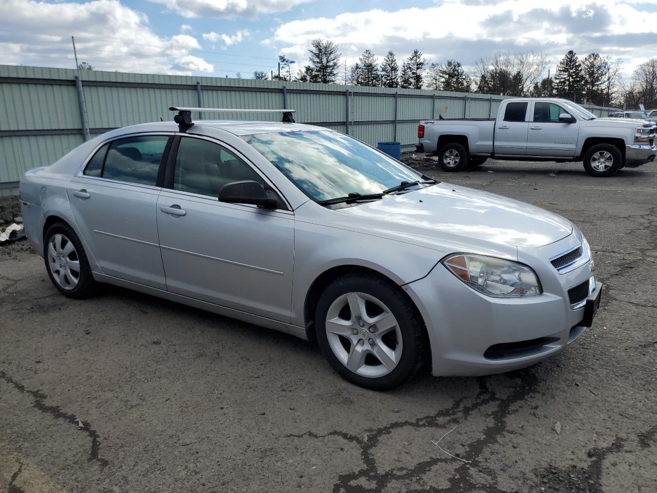 2010 Chevrolet Malibu VIN 1G1ZB5EBXA4126992 Copart auction photo, vandalism damage thumbnail 4