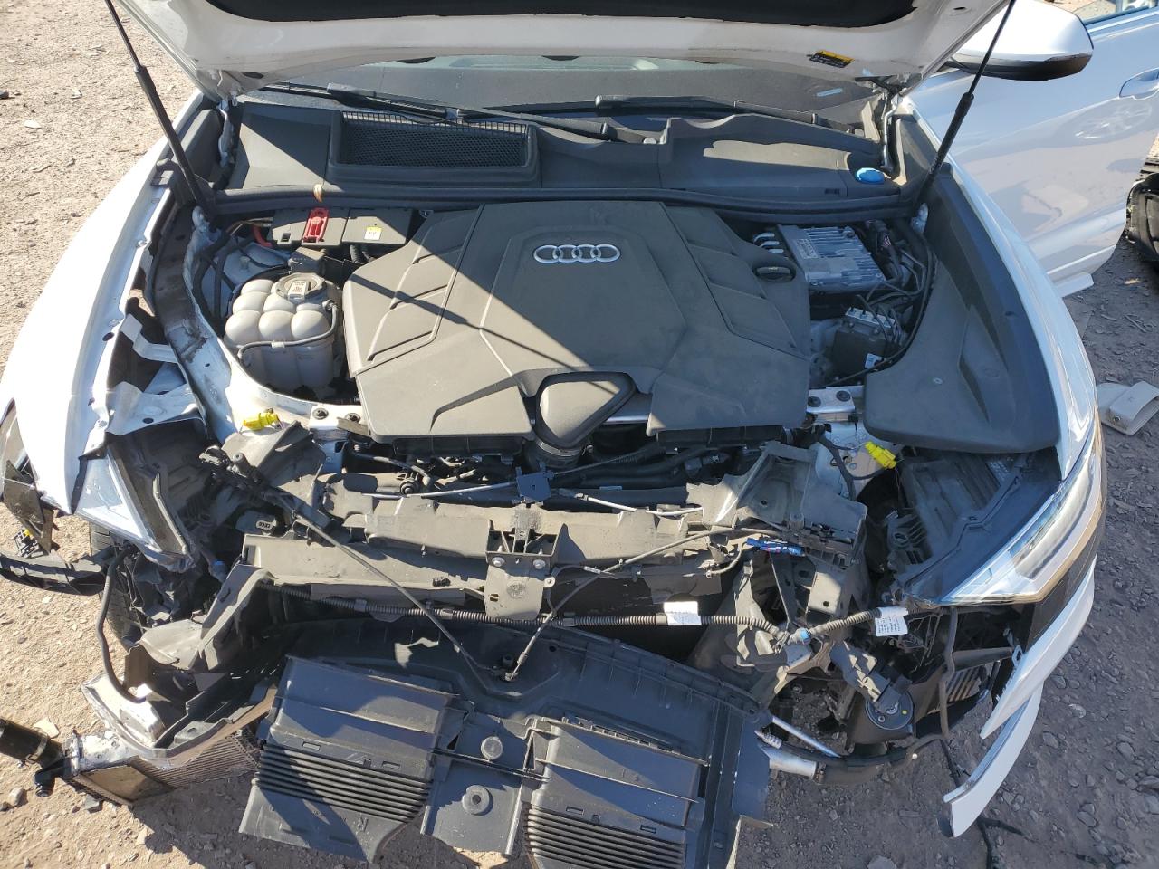 2021 Audi Q8 VIN WA1BVAF16MD034467 Copart auction photo, front end damage thumbnail 12