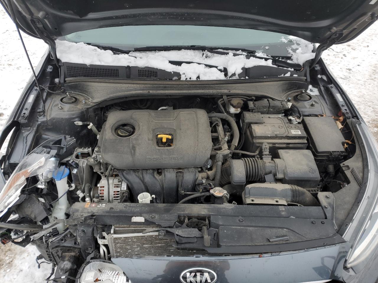 2020 KIA Forte VIN 3KPF24AD8LE183818 Copart auction photo, front end / minor dent/scratches damage thumbnail 12