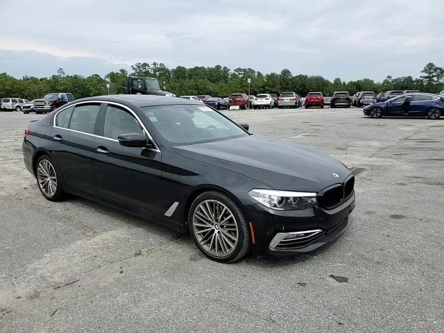 2017 BMW 5er VIN WBAJA5C3XHG897476 Copart auction photo, rear end damage thumbnail 11