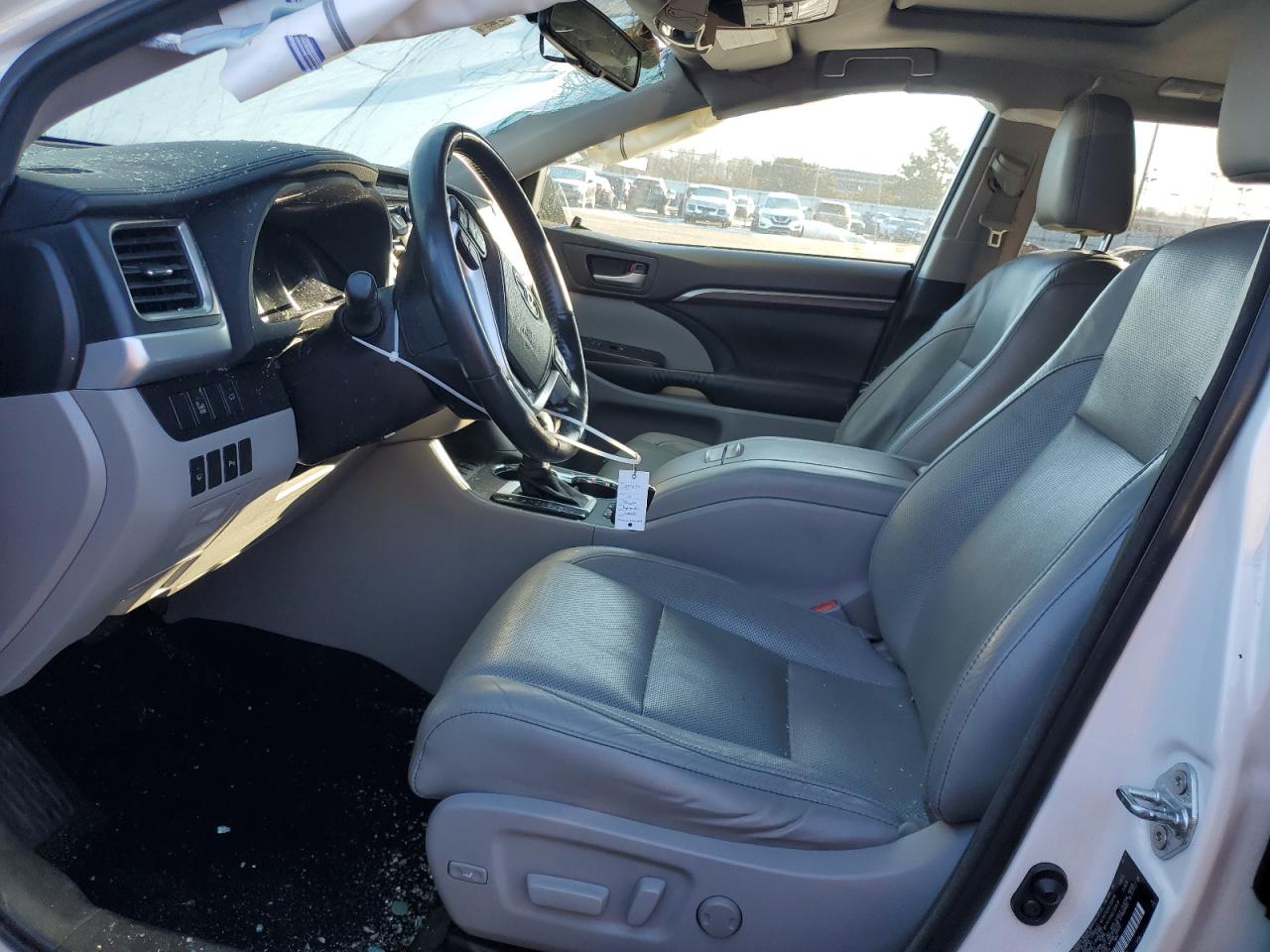 2014 Toyota Highlander VIN 5TDDKRFH5ES051074 Copart auction photo, all over damage thumbnail 7